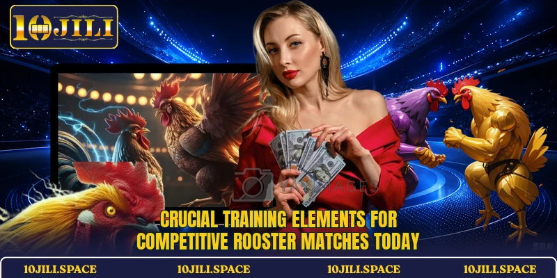 Crucial training elements for competitive rooster matches today