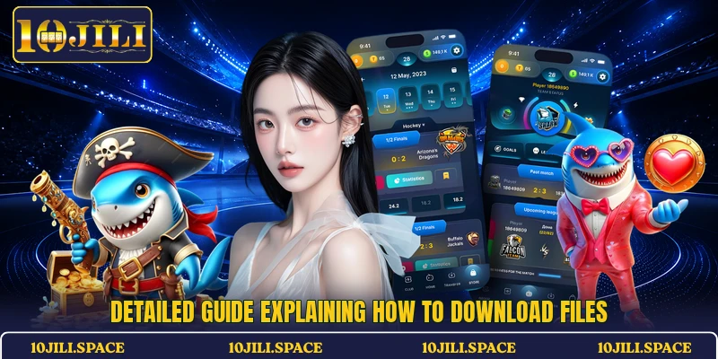 Detailed guide explaining how to download files