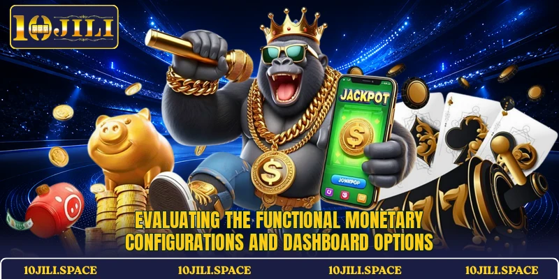 Evaluating the functional monetary configurations and dashboard options