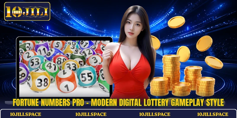 Fortune Numbers Pro - Modern Digital Lottery Gameplay Style