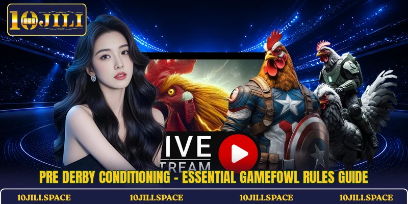 Pre Derby Conditioning - Essential Gamefowl Rules Guide