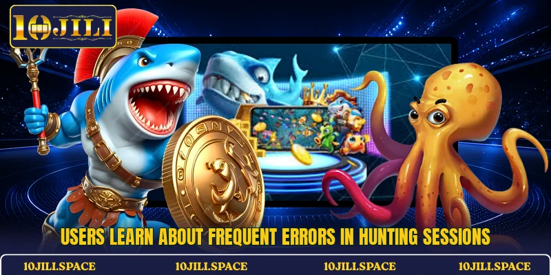 Users learn about frequent errors in hunting sessions